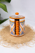 Porte-Cuillères Artisanal en Poterie Émaillée