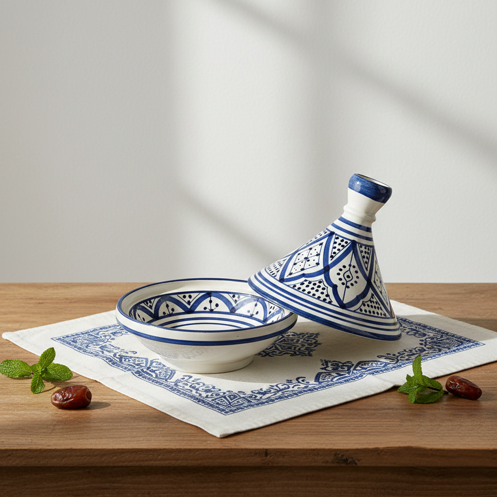 Le Trio de Tajines en Poterie de Fès
