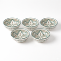 Ensemble (x6) de bols artisanaux en poterie faits main – Élégance traditionnelle marocaine